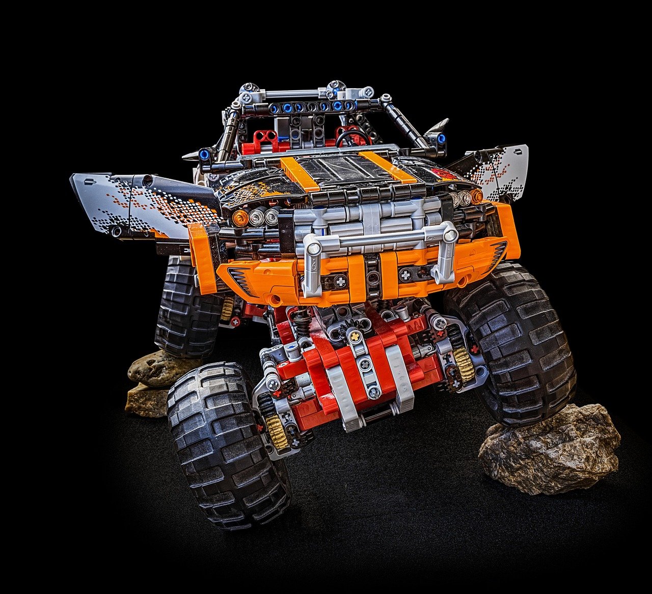 monster truck, lego technic, desktop backgrounds, technic, mac wallpaper, lego, technology, component, beautiful wallpaper, toy, to play, background, truck, outdoor, rustic, pick-up, free wallpaper, free background, windows wallpaper, wallpaper 4k, cool backgrounds, driven, 4x4, automobile, off-roader, full hd wallpaper, tire, suspension, loading area, product, 4k wallpaper 1920x1080, 4k wallpaper, studio, wallpaper hd, background image, isolated, gears, branched, complicated, plastic, laptop wallpaper, model, hd wallpaper, terrain